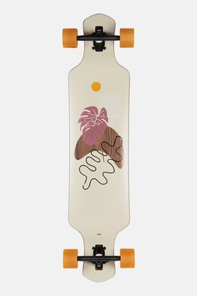 Geminon 40 Rock Longboard - Walnut/Monstera