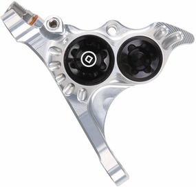 Hope RX4  Disc Brake Caliper - Flat Mount Front  20mm DOT Type Silver