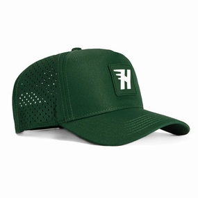 Huega House Performance Snapback Hat - Green