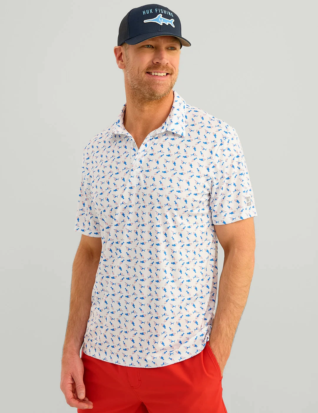 Huk Pursuit Performance Polo