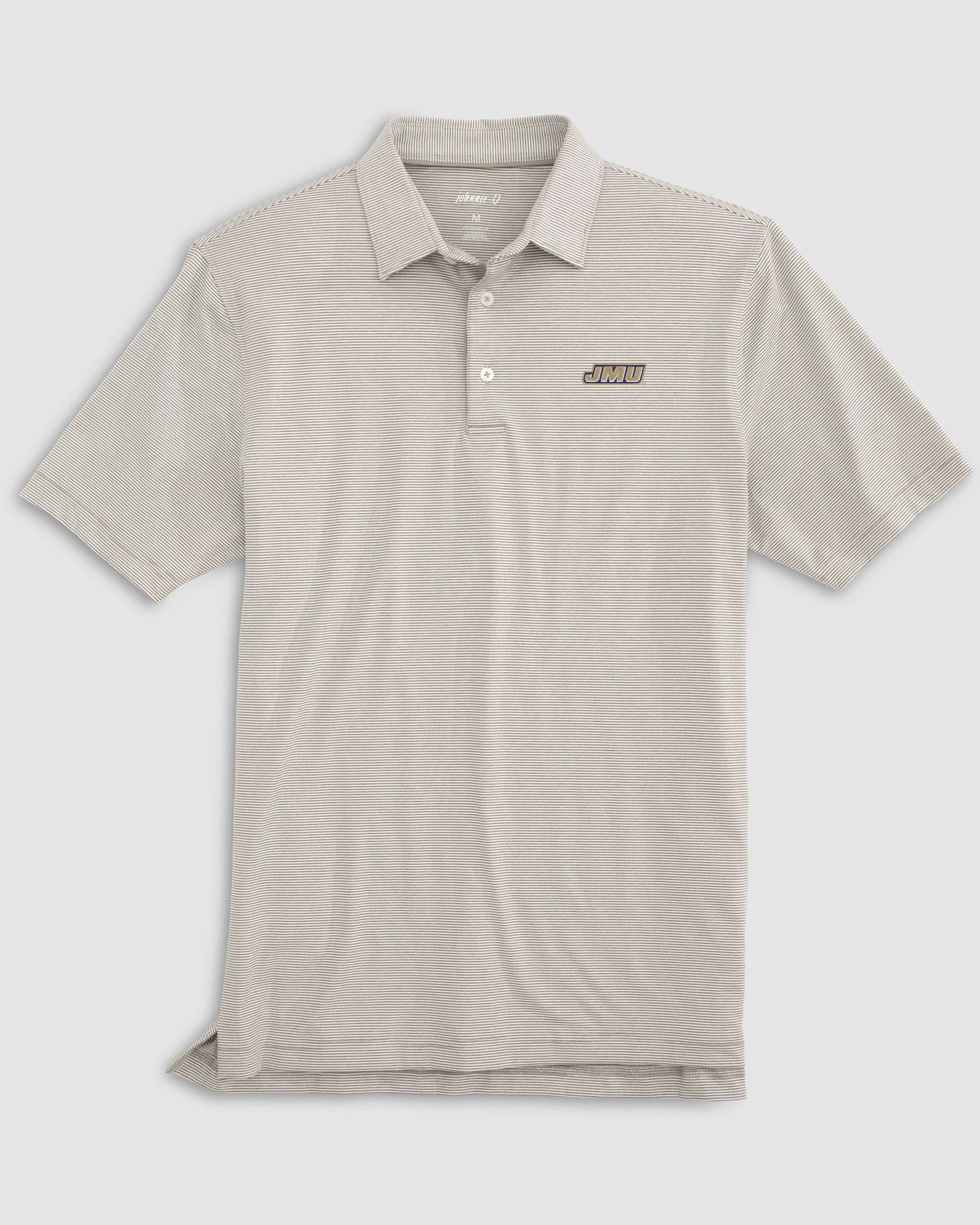 James Madison Lyndonn Striped Jersey Performance Polo