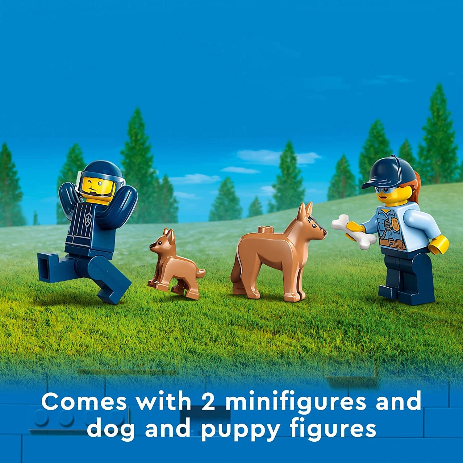 Lego 60369 - City Mobile Police Dog Training