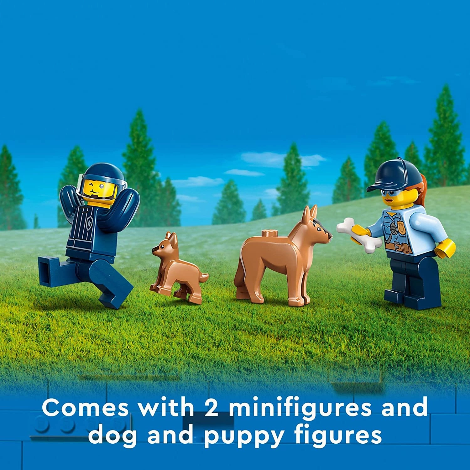 Lego 60369 - City Mobile Police Dog Training