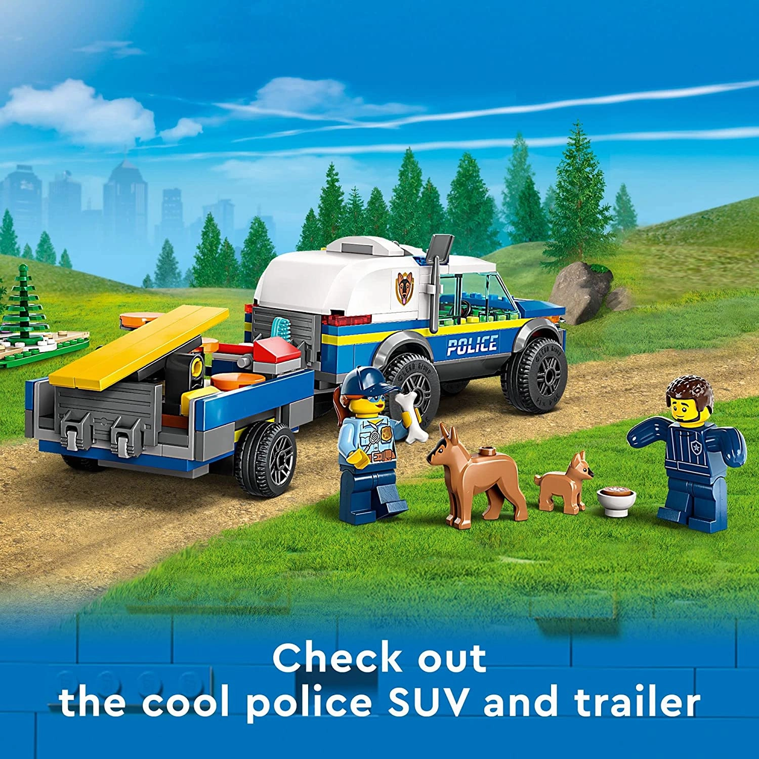 Lego 60369 - City Mobile Police Dog Training