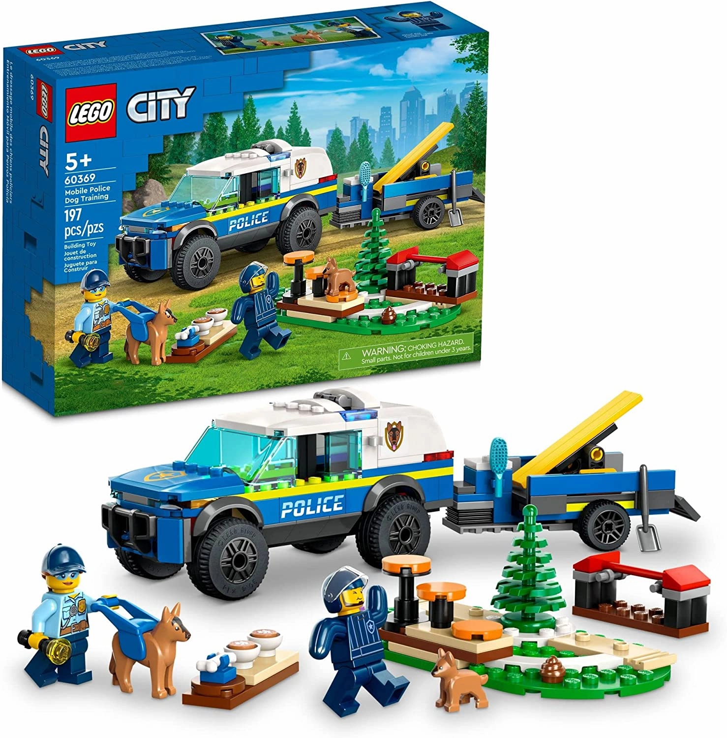 Lego 60369 - City Mobile Police Dog Training