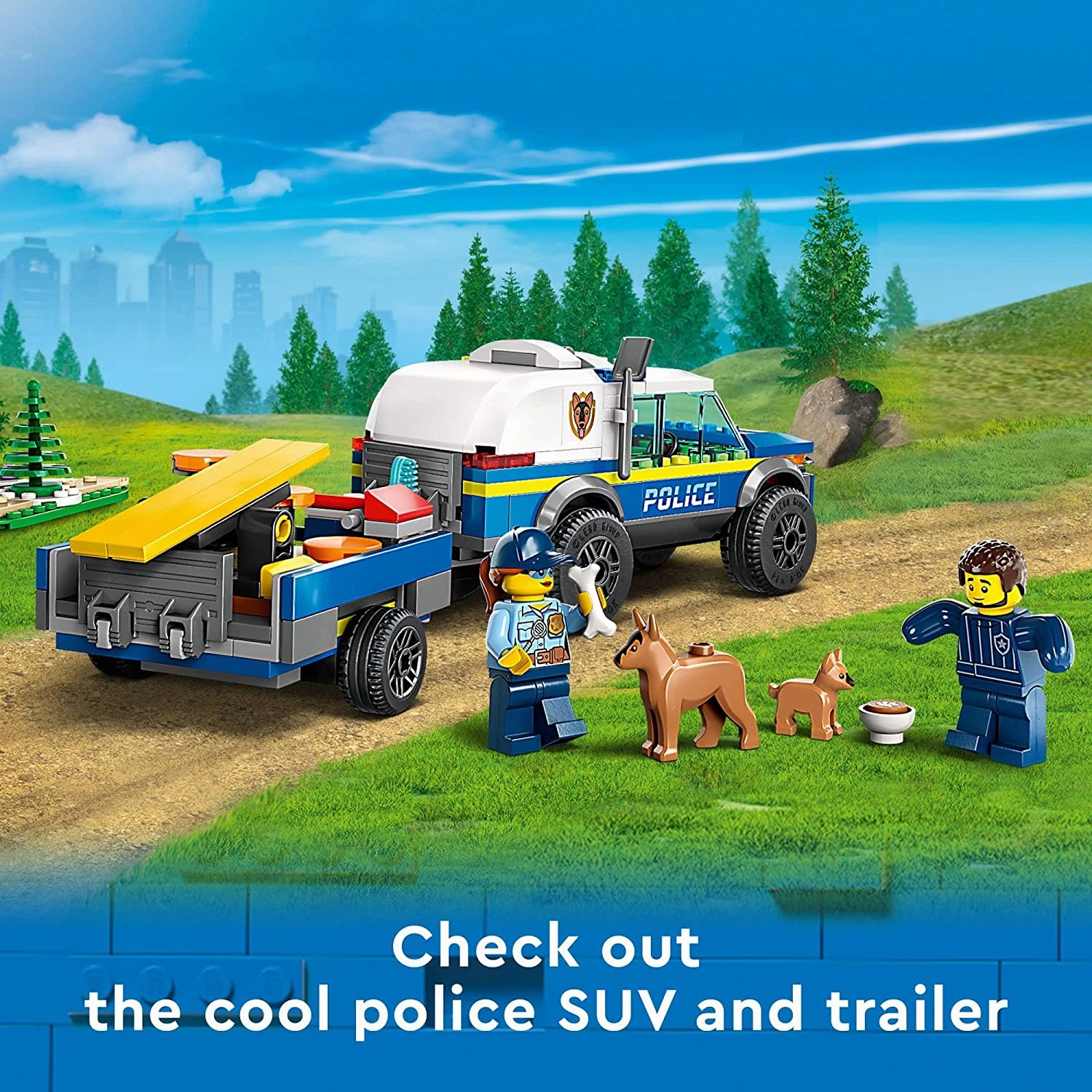 Lego 60369 - City Mobile Police Dog Training