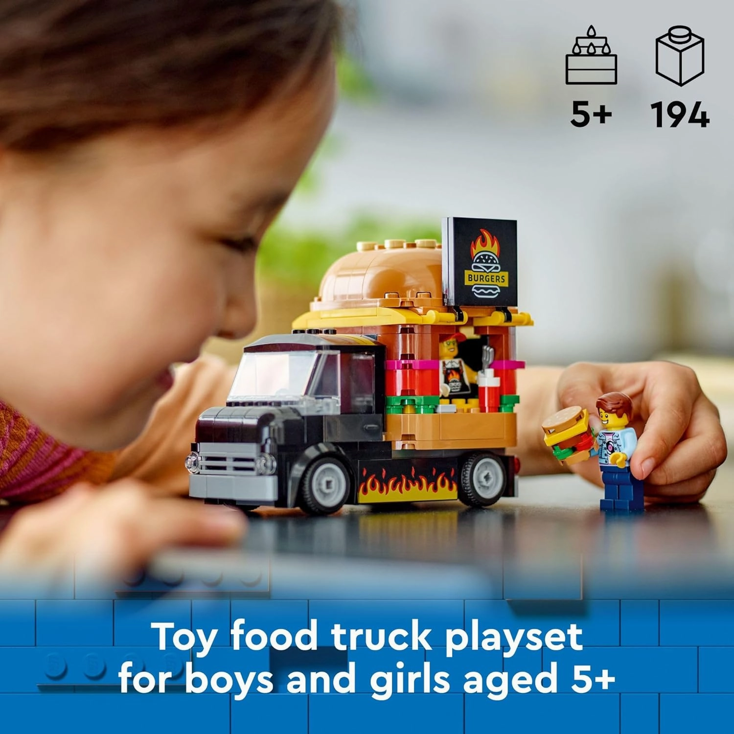 Lego 60404 - City Burger Truck