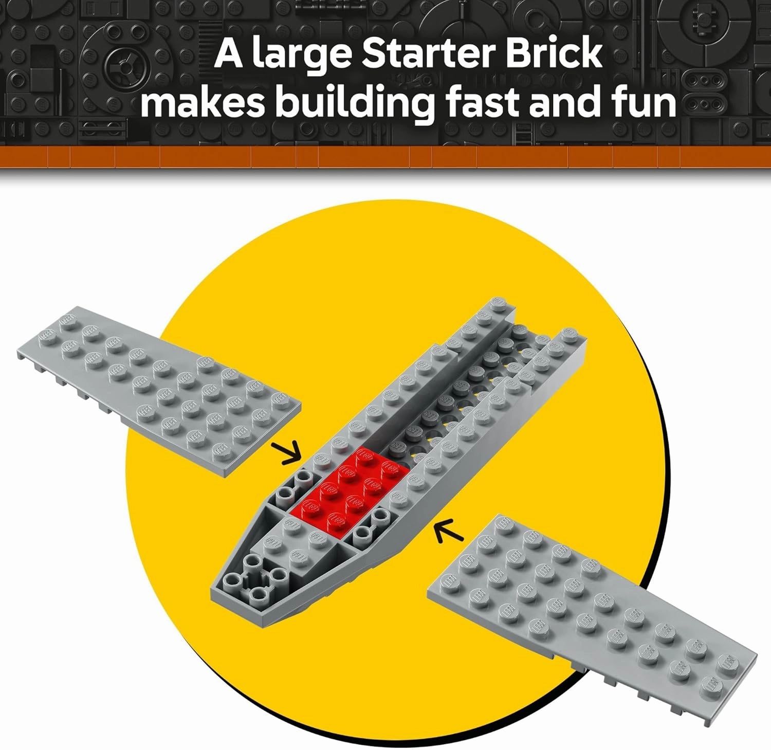 Lego 75410 - Star Wars Mando and Grogu's N-1 Starfighter