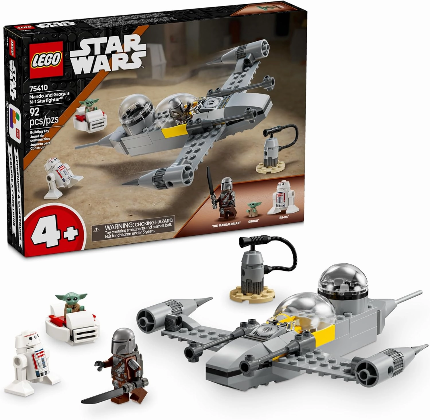 Lego 75410 - Star Wars Mando and Grogu's N-1 Starfighter
