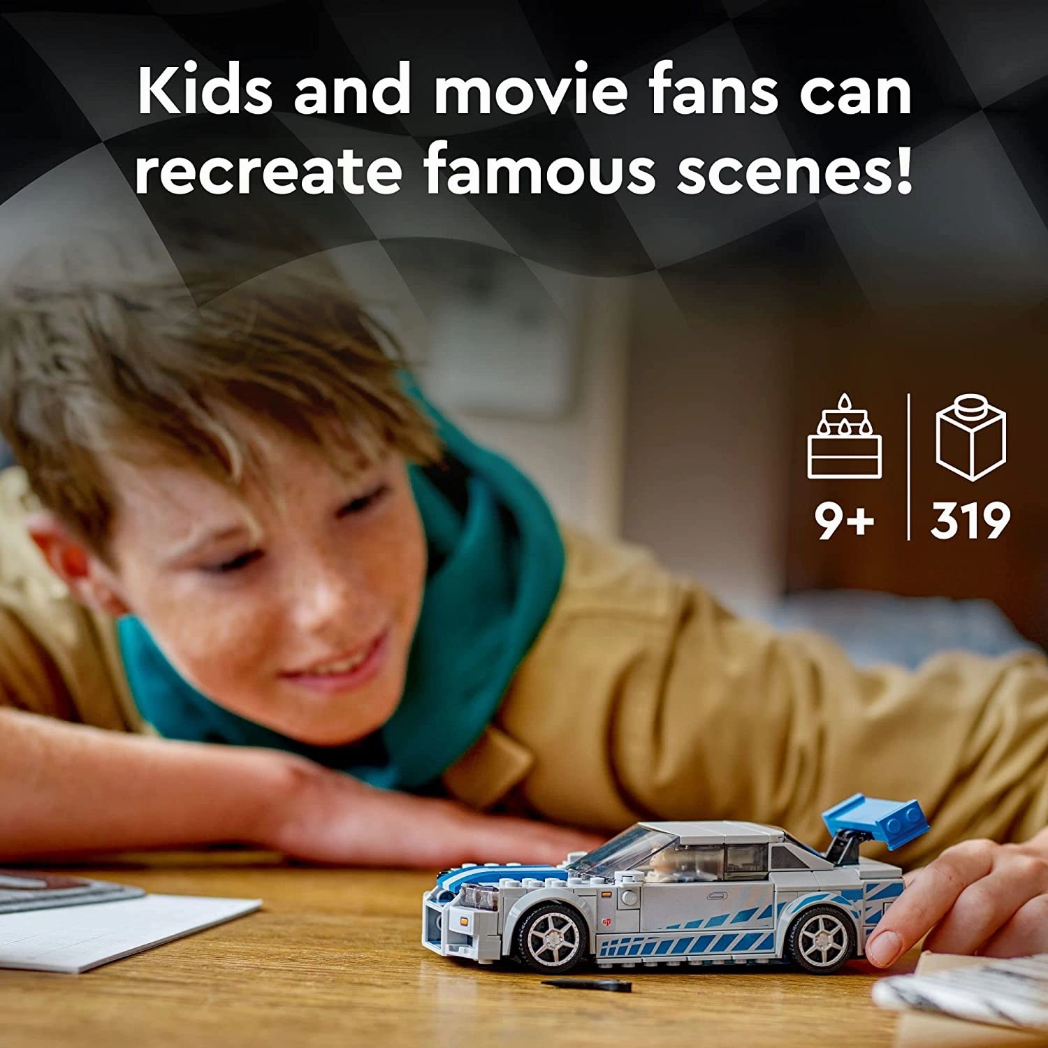 Lego 76917 - Speed 2 Fast 2 Furious Nissan Skyline GT-R (R34)