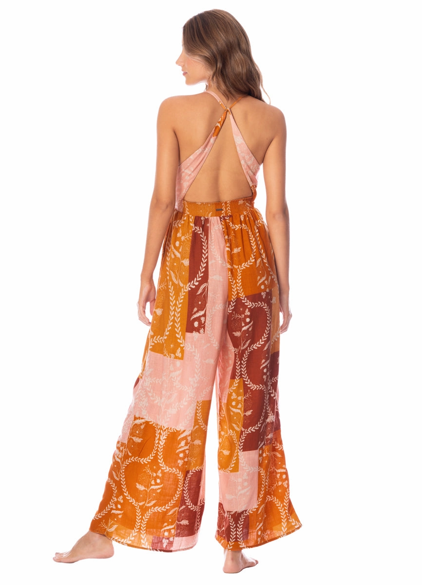 Maaji Botanic Engraving Allegra Beachwear Jumpsuit
