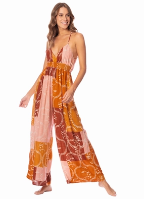Maaji Botanic Engraving Allegra Beachwear Jumpsuit