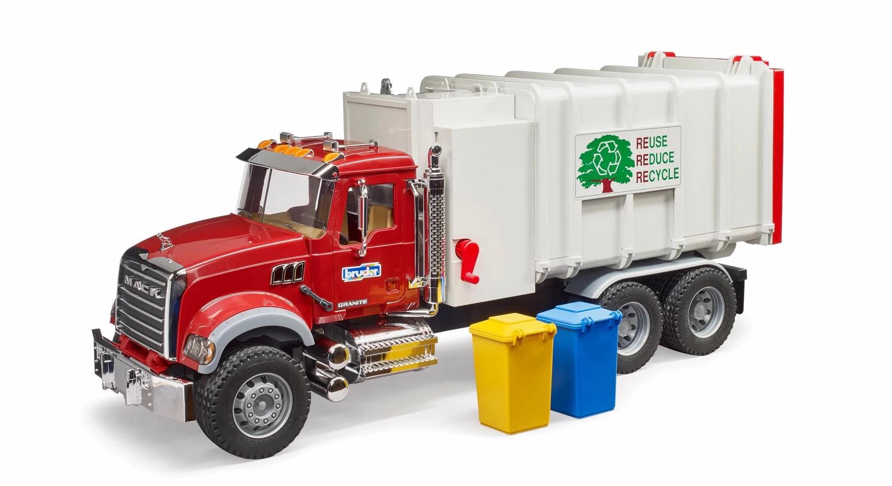 MACK Granite Side Loading Garbage Truck