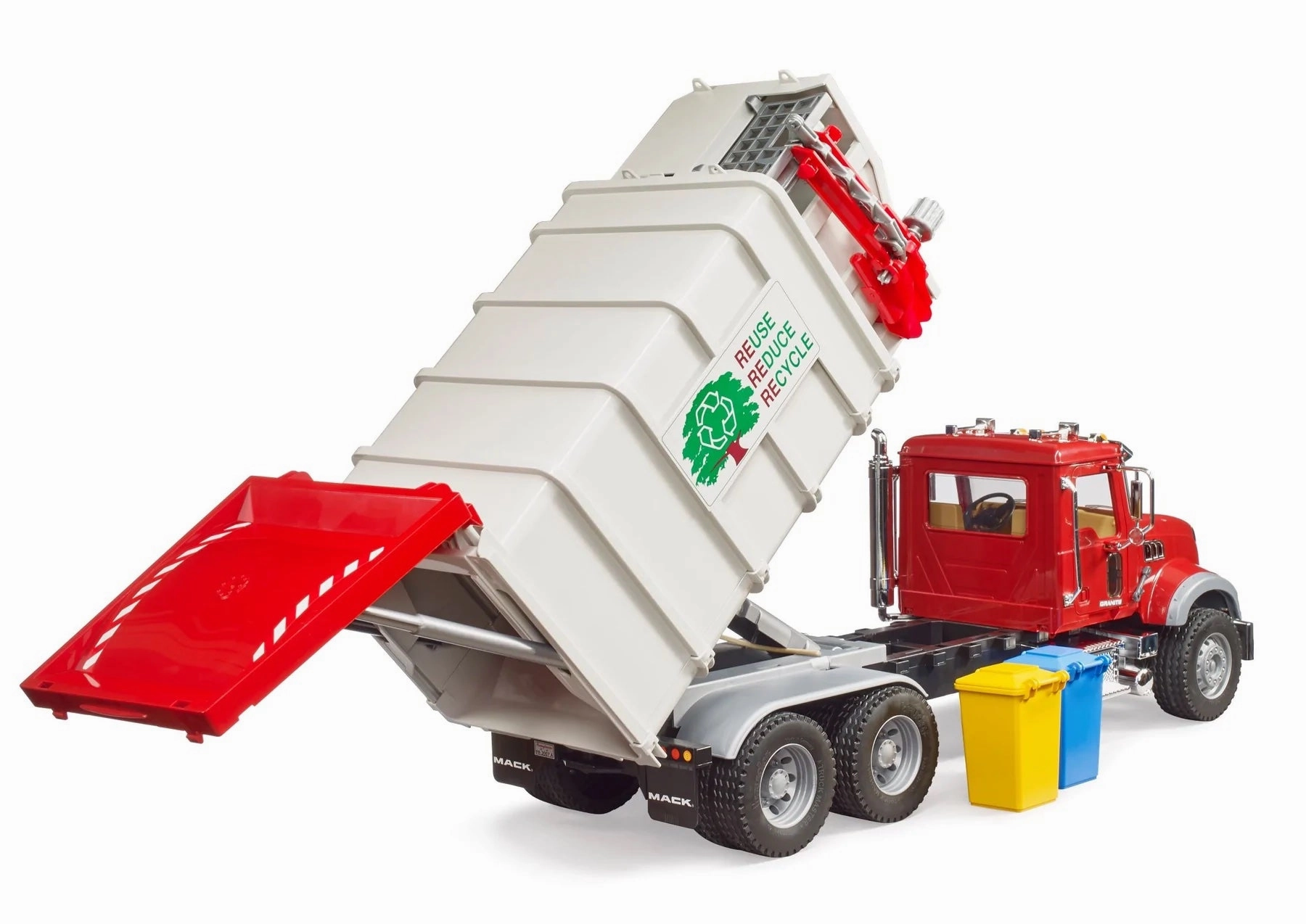 MACK Granite Side Loading Garbage Truck