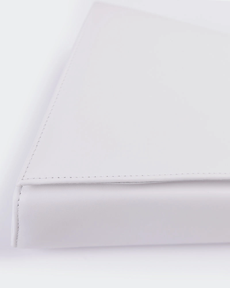 Meeka White Leather