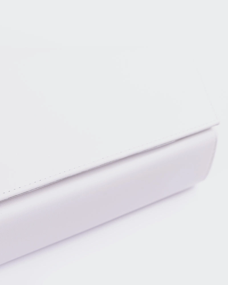 Meeka White Leather