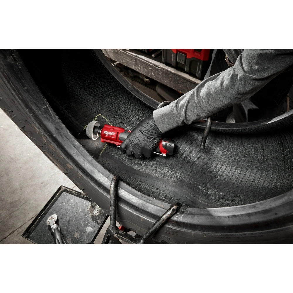 Milwaukee 2409-20 M12 FUEL 12V Brushless Li-Ion Low Speed Tire Buffer -Bare Tool