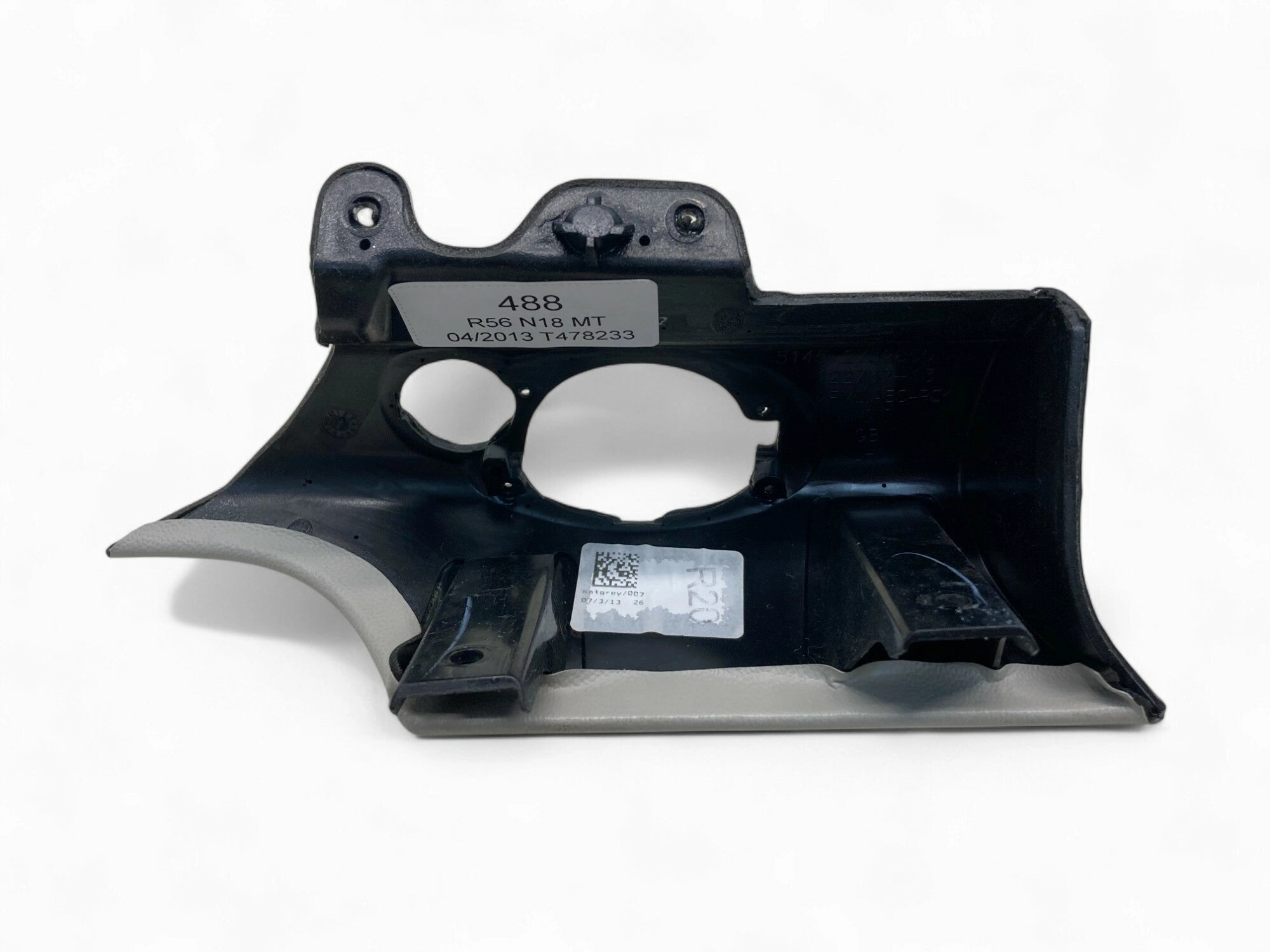 Mini Cooper Dash and Armrest Set Trim Satellite Grey Leather 2007-2015 R5x 488