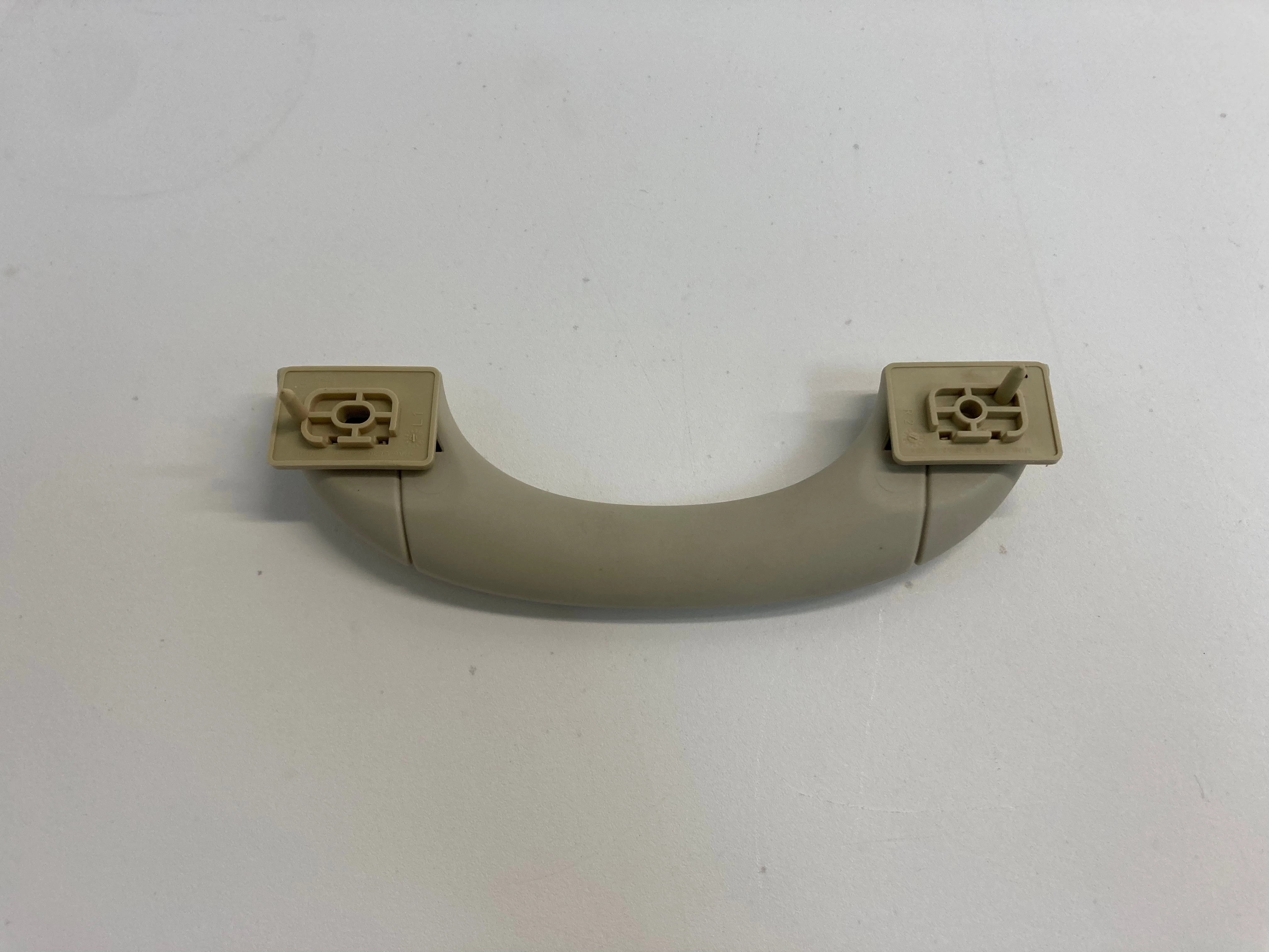 Mini Cooper Front Headliner Grab Handle Light Beige 51167266530 11-15 R55 R56 R60 R61