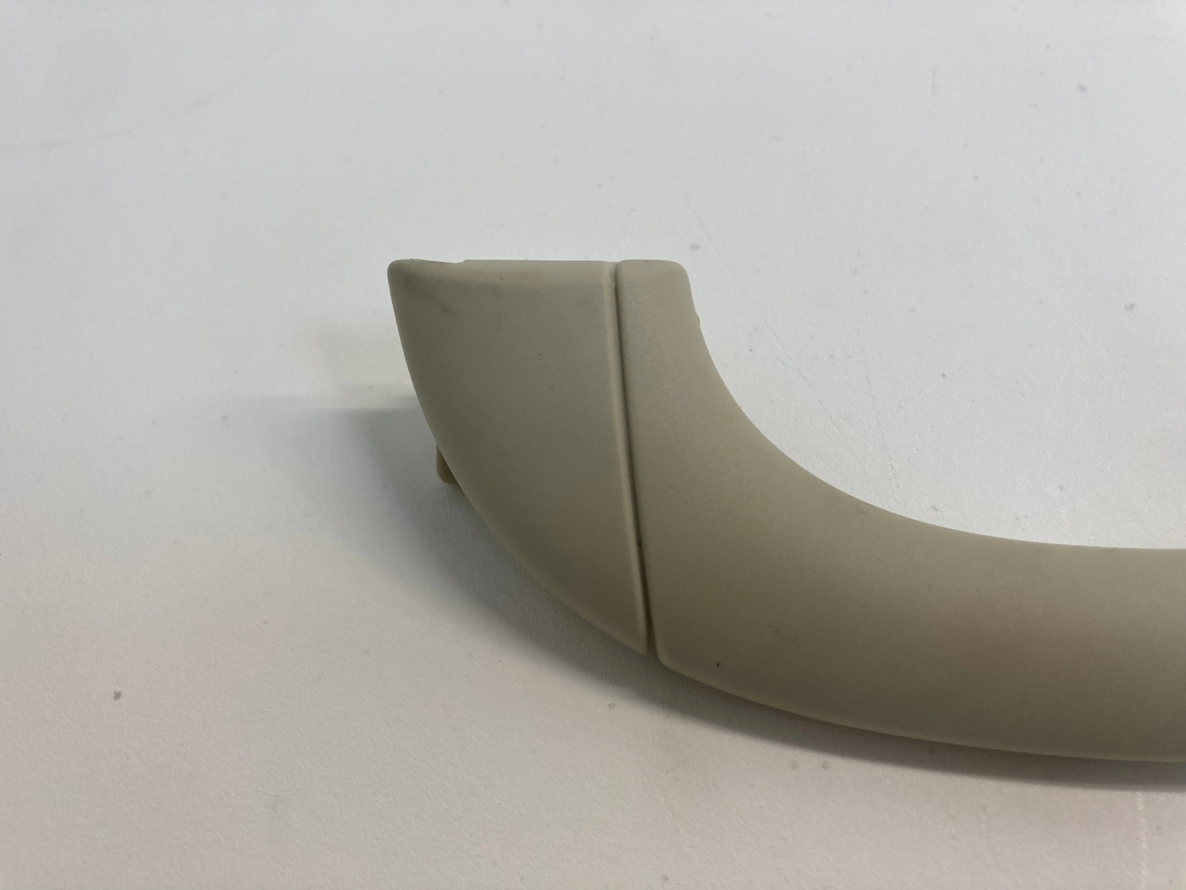 Mini Cooper Front Headliner Grab Handle Light Beige 51167266530 11-15 R55 R56 R60 R61