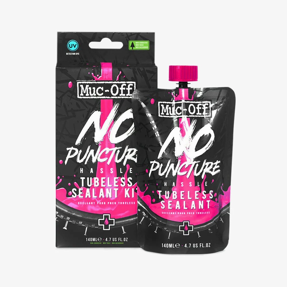 Muc-Off No Puncture Hassle Tubeless Tire Sealant - 140ml Pouch