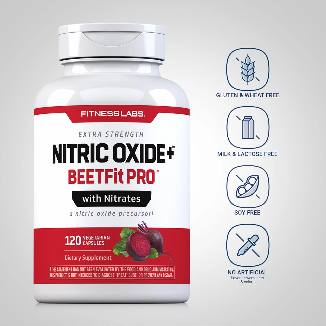 Nitric Oxide BeetFit Pro, 120 Vegetarian Capsules