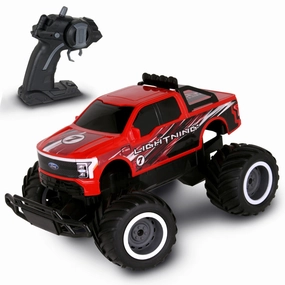 NKOK Mean Machines Ford F150 Lightning RC Truck - Red