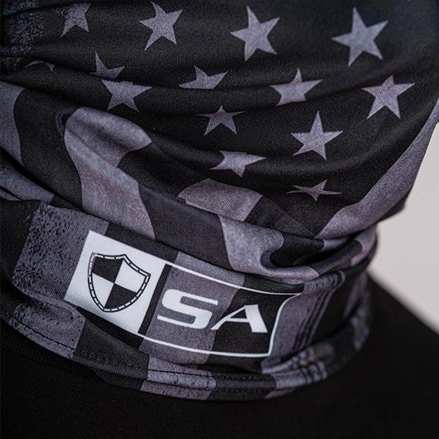 PERFORMANCE SHIELD | BLACKOUT AMERICAN FLAG