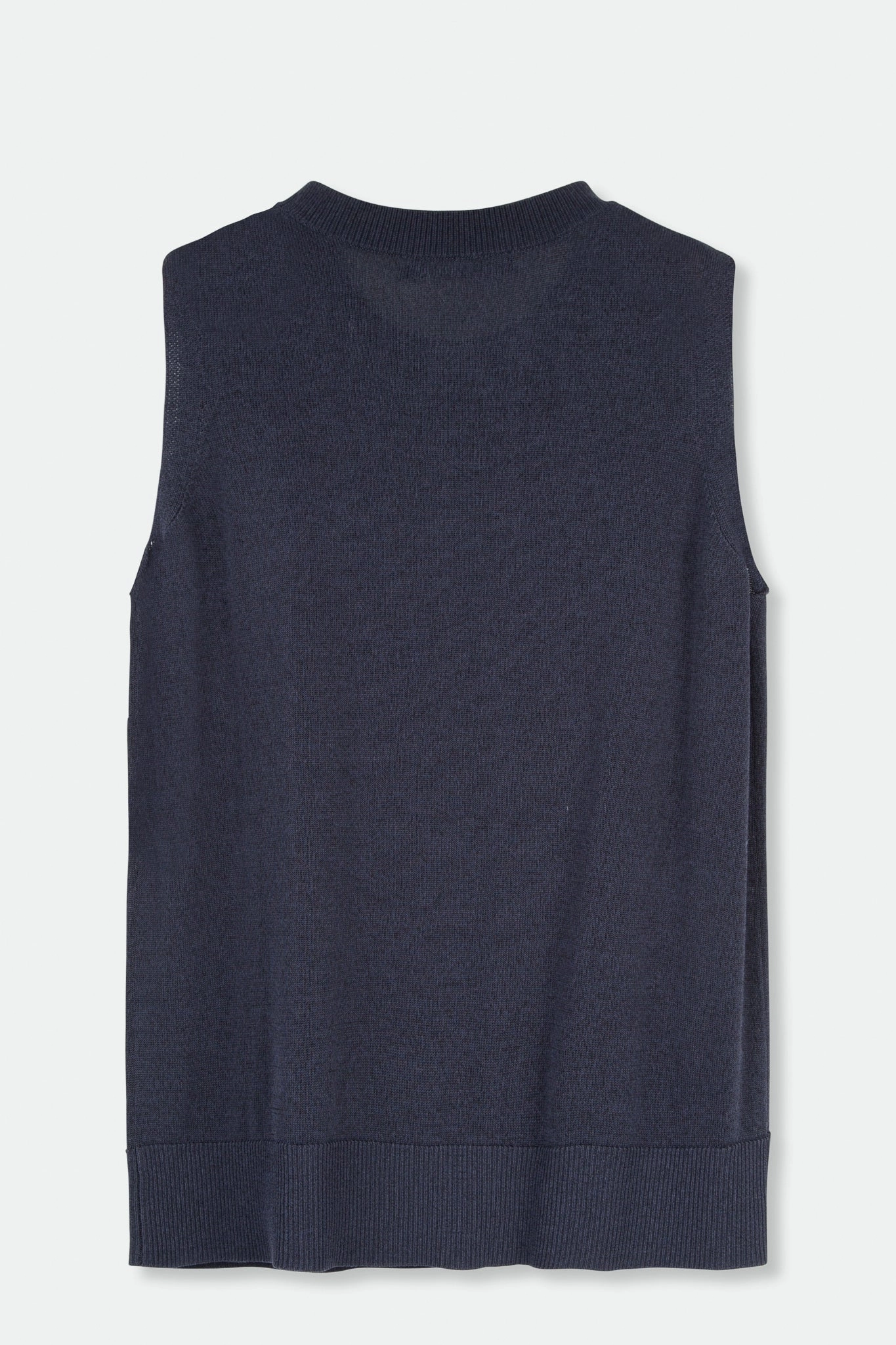 PERI SLEEVELESS TOP IN HIGH TWIST COTTON