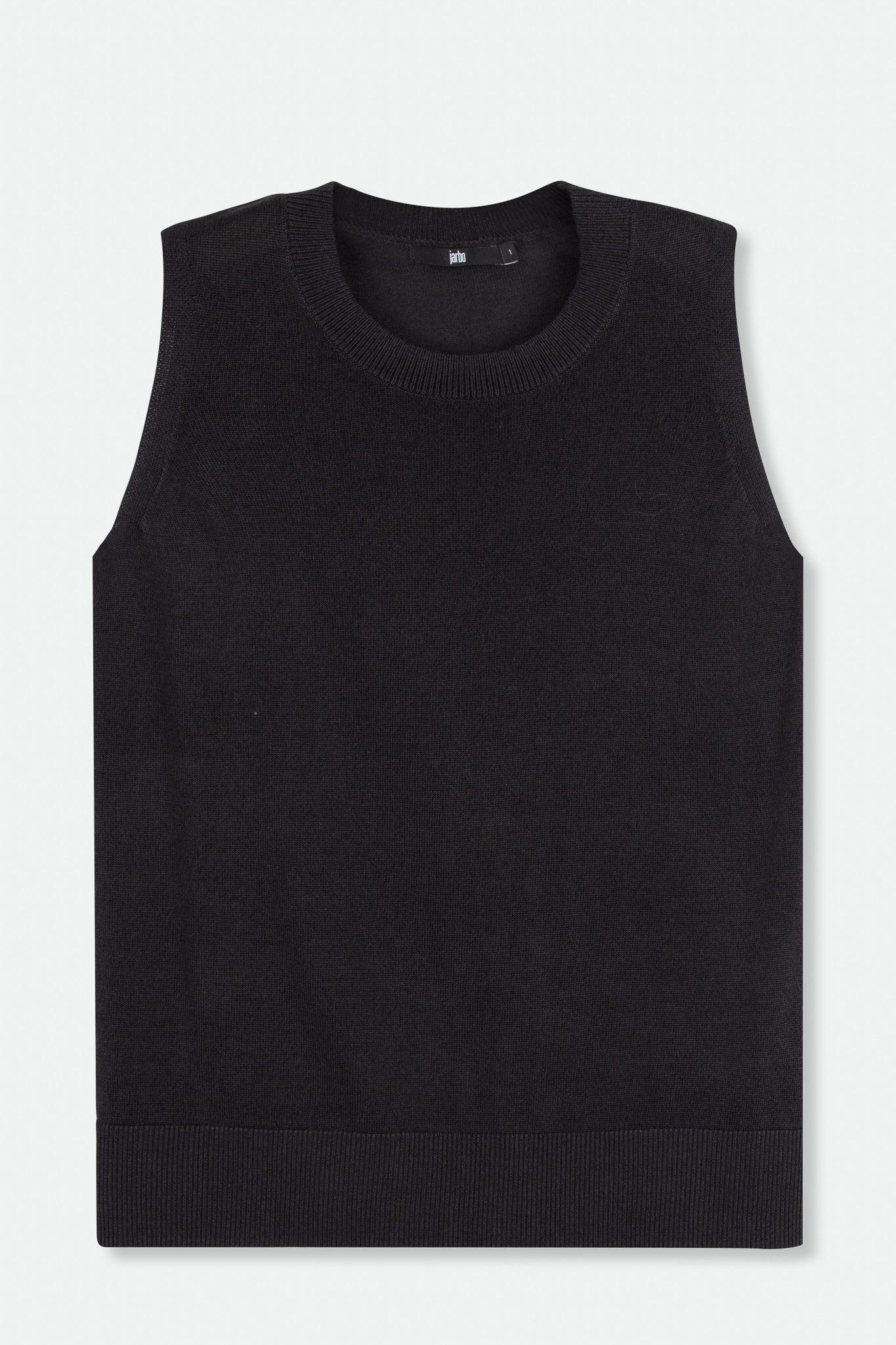 PERI SLEEVELESS TOP IN HIGH TWIST COTTON