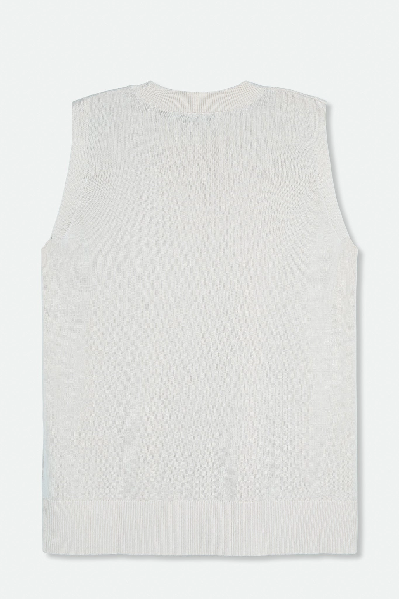 PERI SLEEVELESS TOP IN HIGH TWIST COTTON