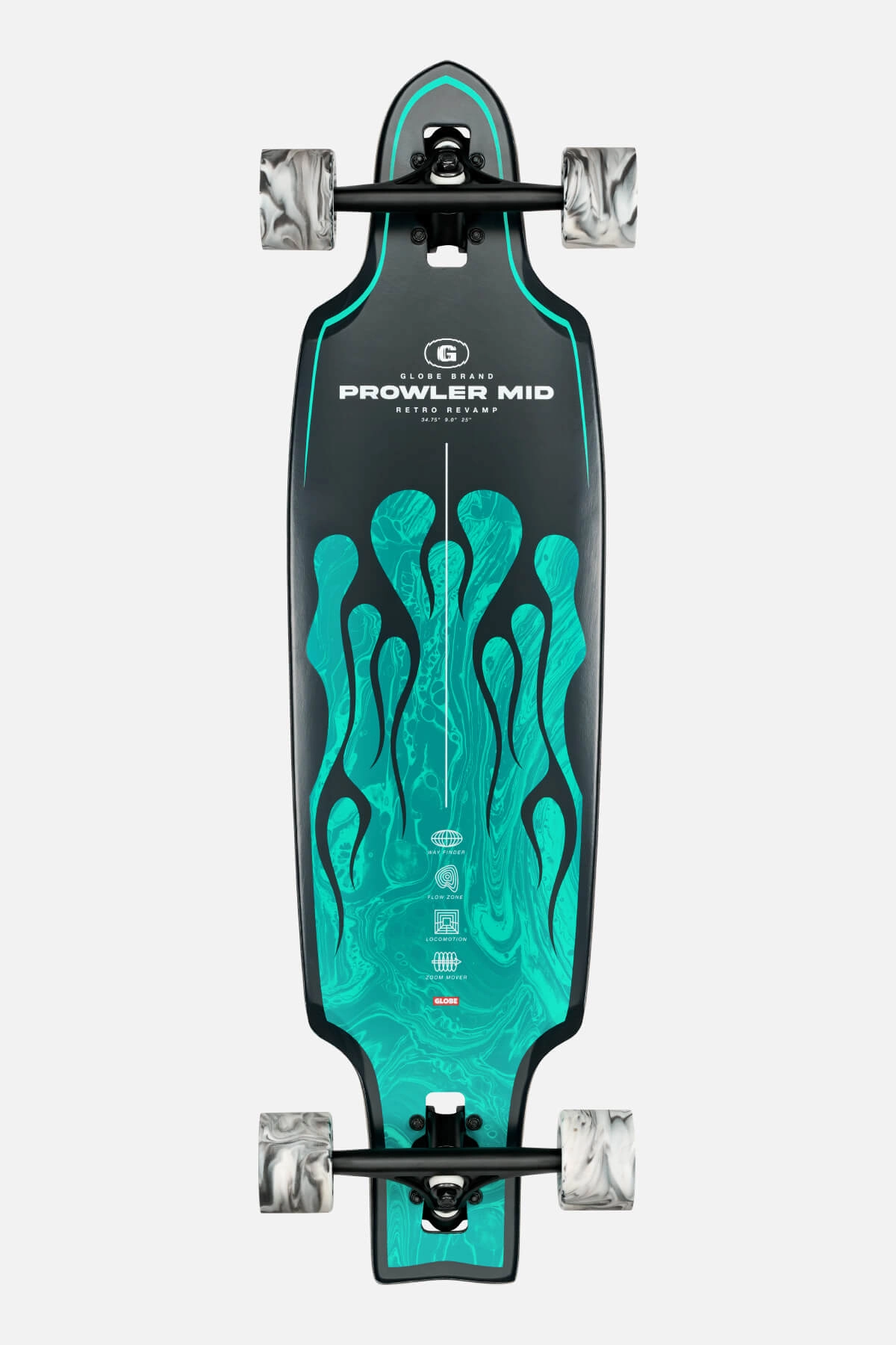 Prowler Mid - Green Flames