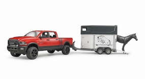 RAM 2500 Pick-Up Truck w/Horse Trailer