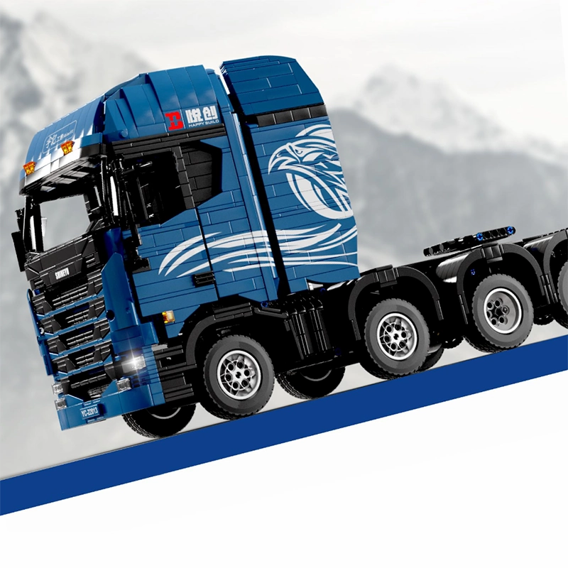 Remote Controlled Truck with Trailer 4458pcs