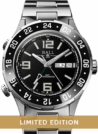 Roadmaster Marine GMT Black Ceramic - Ltd Ed 1000pcs Ref. DG3030B-S7CJ-BK