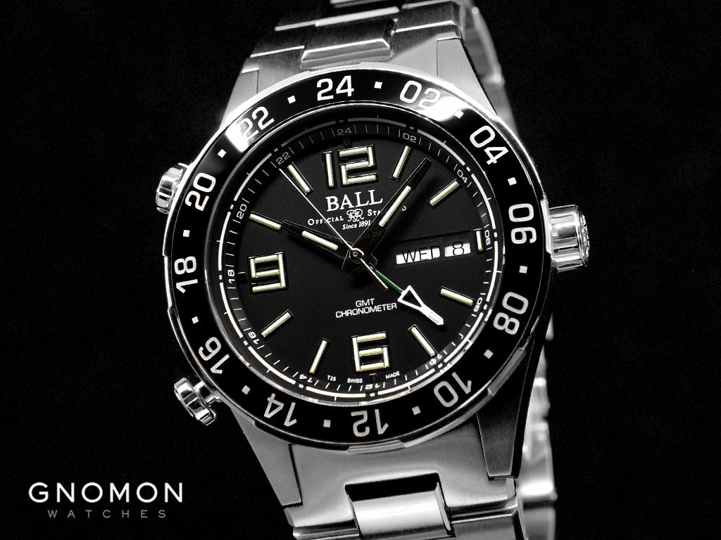 Roadmaster Marine GMT Black Ceramic - Ltd Ed 1000pcs Ref. DG3030B-S7CJ-BK