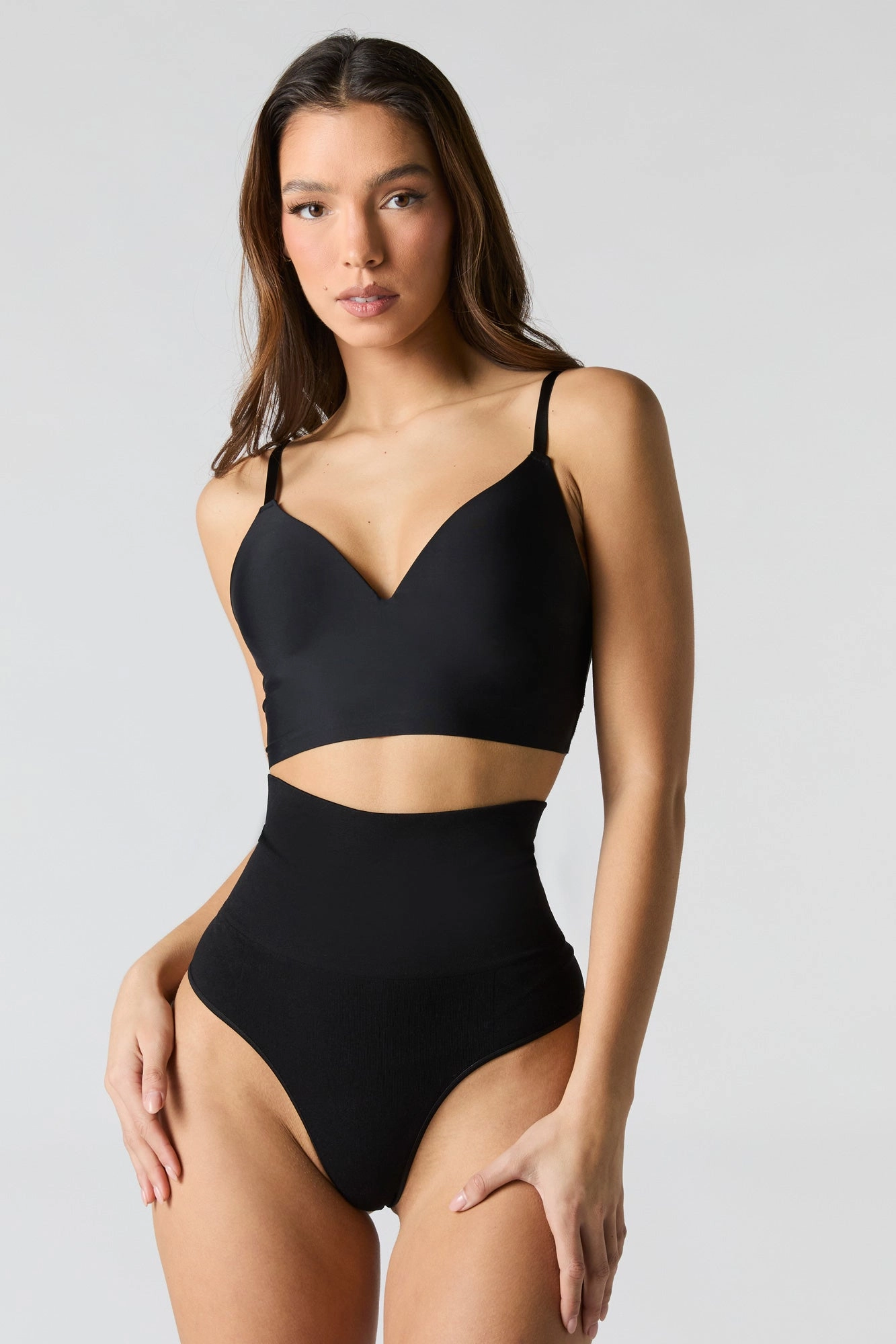 Seamless High Rise Thong Shapewear