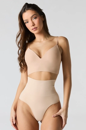 Seamless High Rise Thong Shapewear