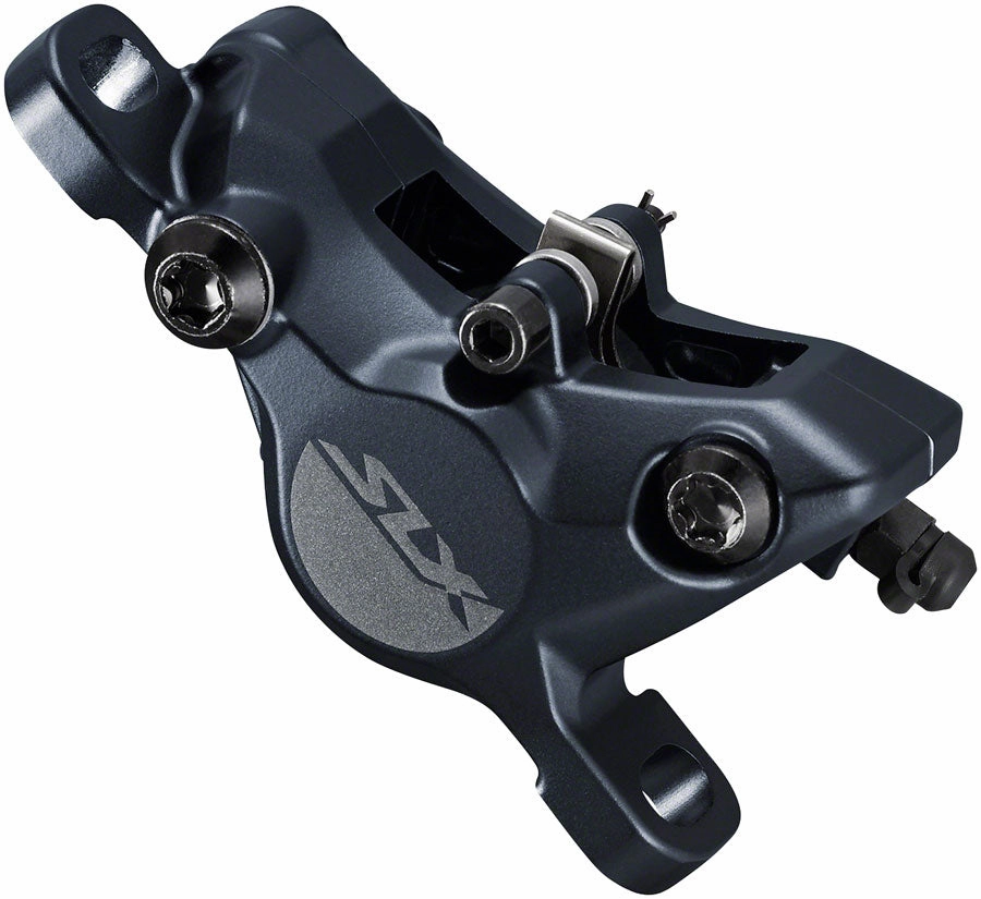 Shimano SLX BL-M7100/BR-M7100 Disc Brake and Lever - Front, Hydraulic, Post Mount, 2-Piston, Black