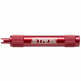 Stans Valve Core Remover Schrader or Presta Red