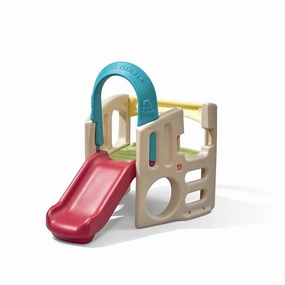 Step2 Panda Climber | All-in-One Outdoor Activity Gym with Slide & Tunnel