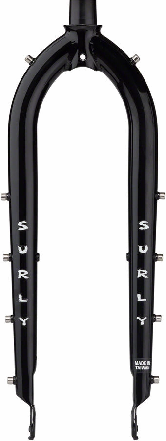 Surly Cocktail Fork - 420mm 29/27.5" QR x 100mm 1-1/8" Straight Steerer BLK