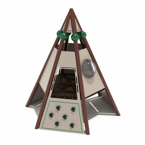 Teepee Hideout Imaginative Play Structure | Unique Shelter for Creative Outdoor Fun