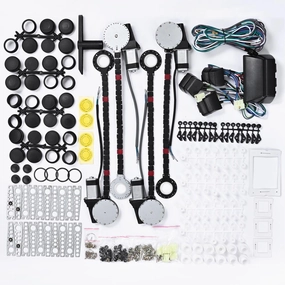 TheLAShop 4-Window Car Truck Suv Electric Window Conversion Kit