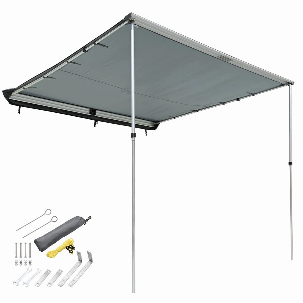 TheLAShop Car Awning 7' 7" x 8' 2" Side Rooftop Shade