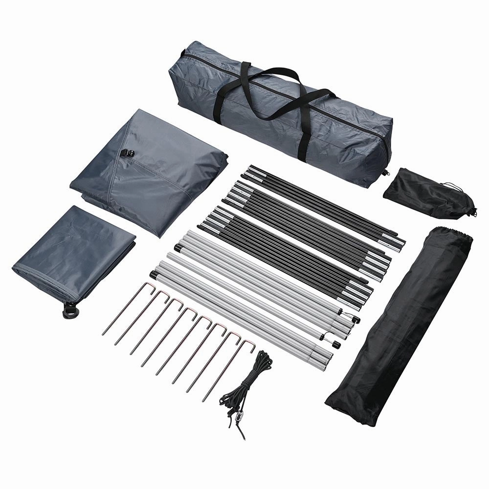 TheLAShop Car Awning SUV Tailgating Canopy Camping Beach Sun Shade