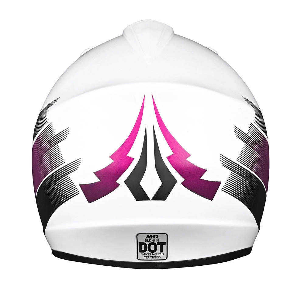 TheLAShop H-VEN12 Youth Dirt Bike Helmet DOT Pink