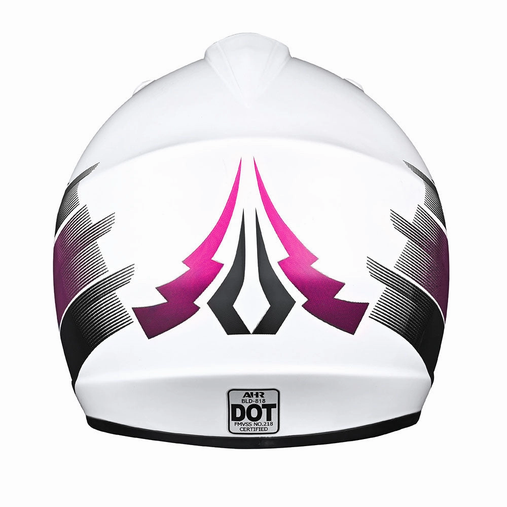 TheLAShop H-VEN12 Youth Dirt Bike Helmet DOT Pink