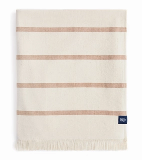 Torres Novas Boa-Nova Individual Size Beach Towel: Beige Stripe
