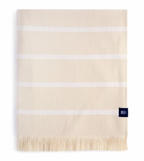 Torres Novas Boa-Nova Individual Size Beach Towel: White Stripe